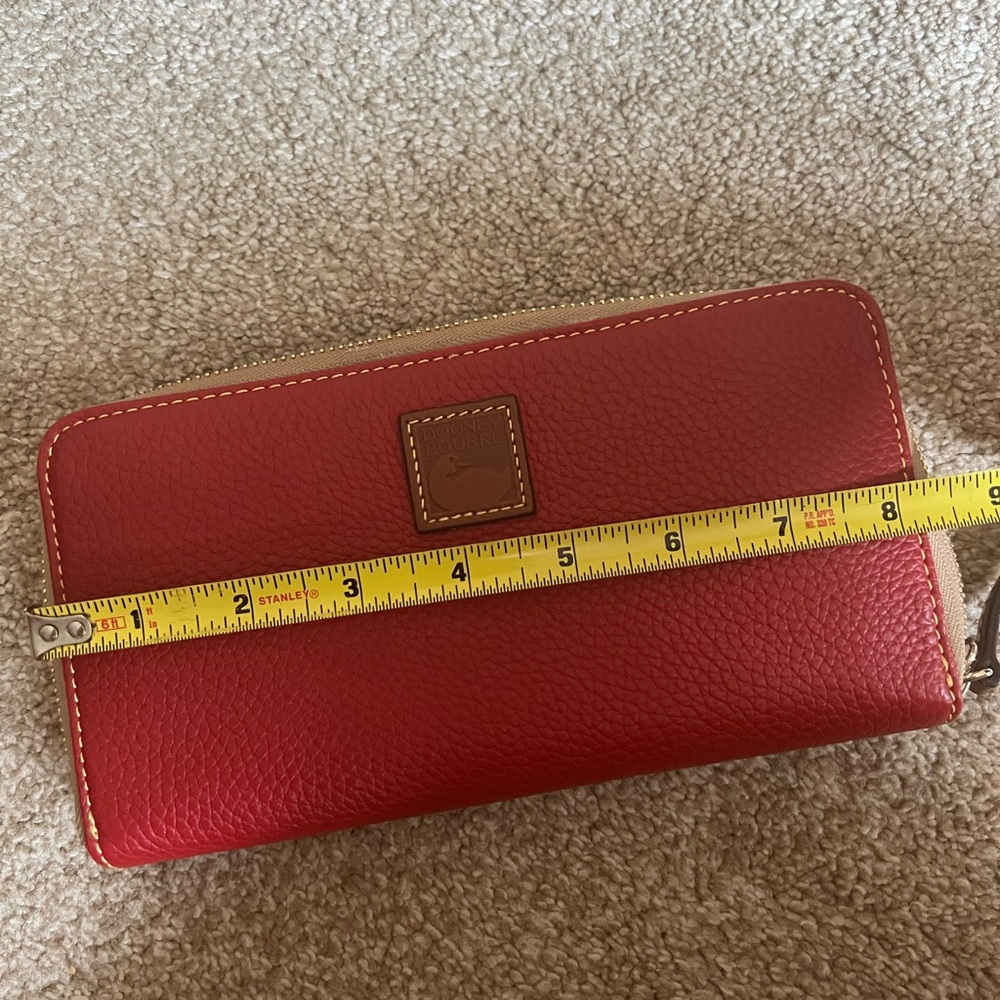 LIKE NEW!  Dooney & Bourke Dark Red Wallet